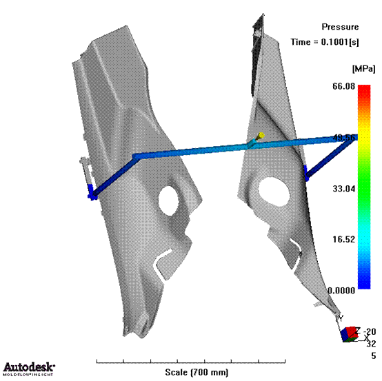 2D.3D Mold design,DFM and Moldflow analysis Report 3