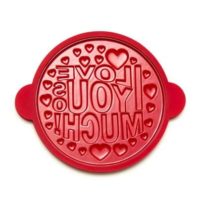 Letter silicone cup cover